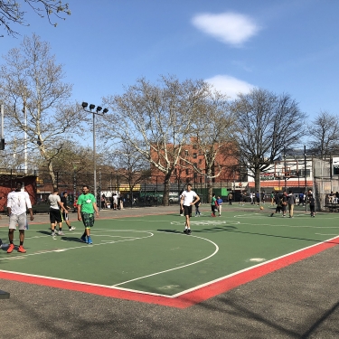 Inwood NYC Basketball Court
