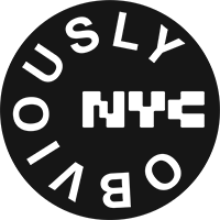 Obviously NYC logo