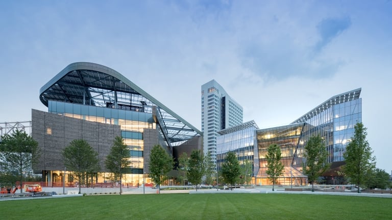 Cornell Tech Campus. Photo by Iwan Baan/NYCEDC. Cornell Tech Campus. Photo by Iwan Baan/NYCEDC.