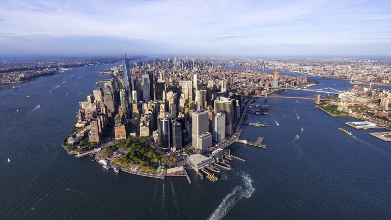 Lower Manhattan, Photo by Eloi Omella/Getty Images