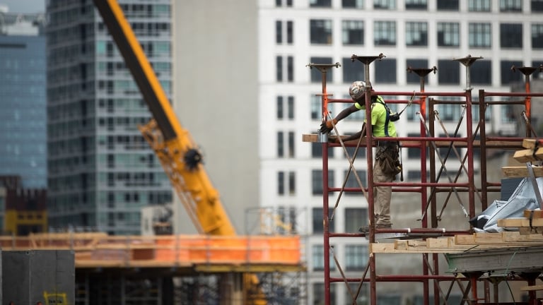 NYC Construction. Photo by Drew Angerer/Getty Images.