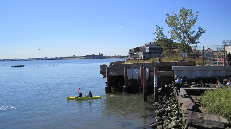 Hunts Point Landing. Photo by NYCEDC. Hunts Point Landing. Photo by NYCEDC.
