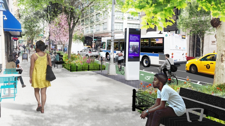 Press Release-Hudson Sq Streetscape-Image Press Release-Hudson Sq Streetscape-Image