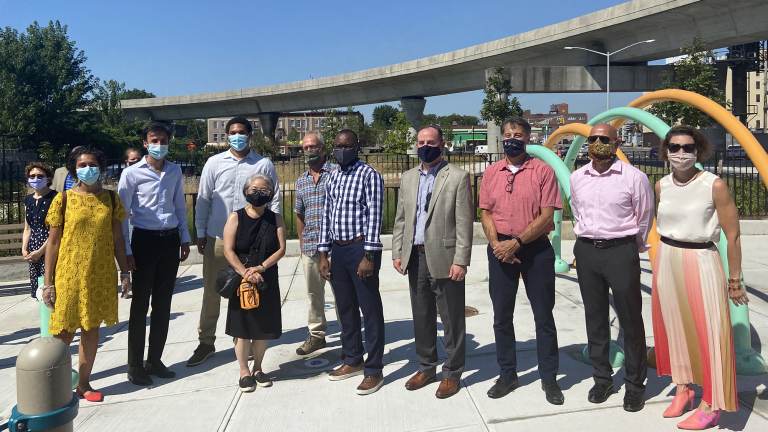 NYCEDC, NYC Parks, and DOT Celebrate Completion of Atlantic Avenue Extension Project and Unveil New Gateway Park in Downtown Jamaica