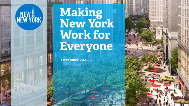 Mayor Adams, Governor Hochul Release “Making New York Work For Everyone ...