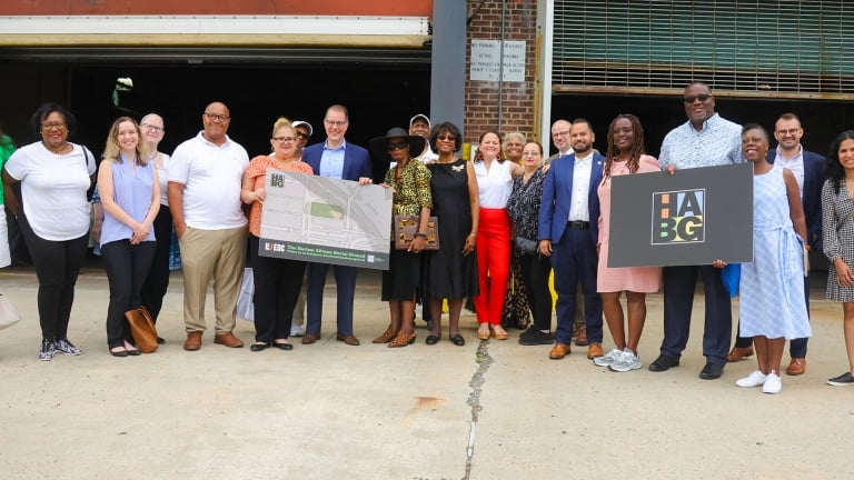 Community leaders announce next phase of archaeological work at the Harlem African Burial Ground.