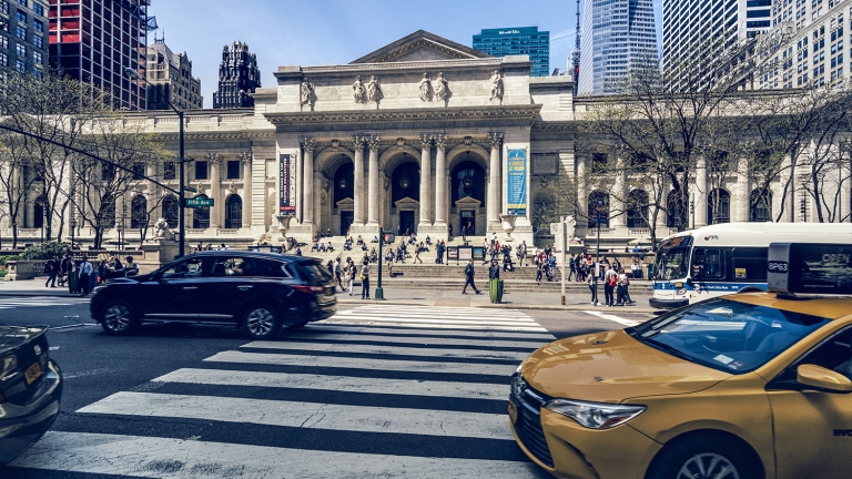 New York Public Library on Fifth Avenue