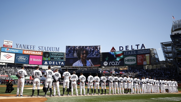 Yankees Stadium Opening Day lineup
