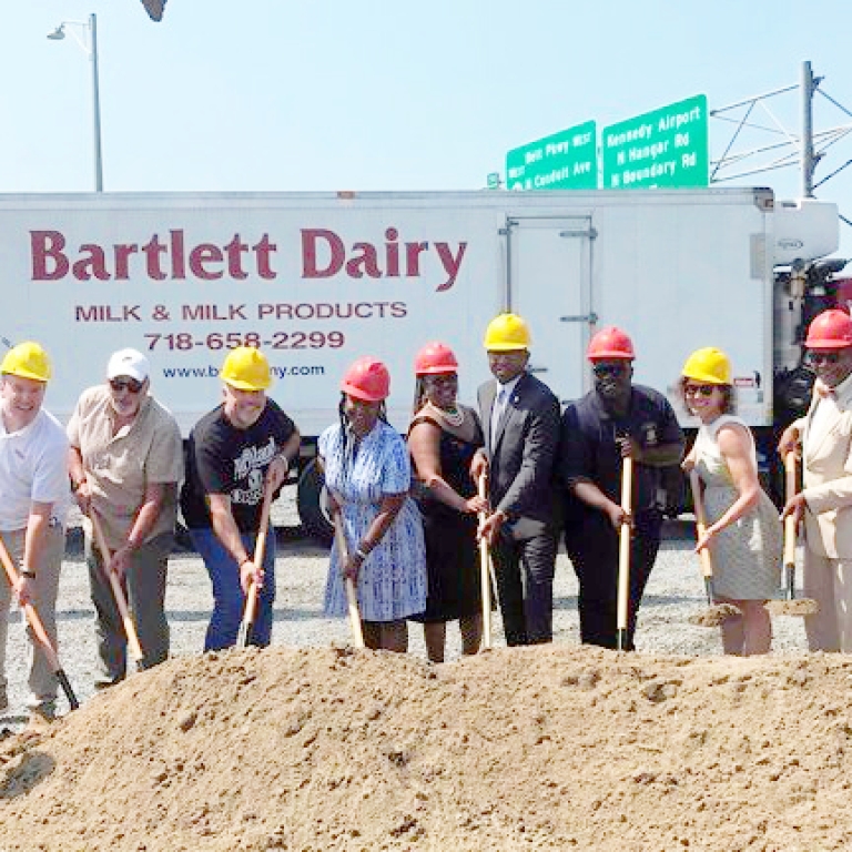 City & State Officials Break Ground on New Bartlett Dairy Headquarters