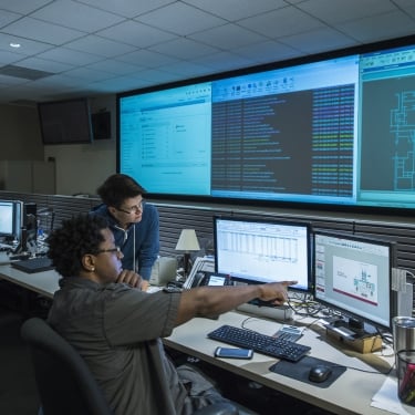 Cyber Security Colleagues. Photo by Erik Isakson/Getty images