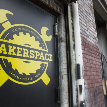 MakerSpace. Photo courtesy of NYCEDC. MakerSpace. Photo courtesy of NYCEDC.