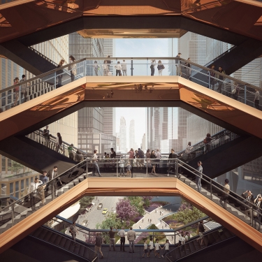 The Vessel, Visualization by Related Oxford/NYC&Company The Vessel, Visualization by Related Oxford/NYC&Company