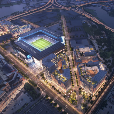 Conceptual Rendering of Willets Point Stadium Conceptual Rendering of Willets Point Stadium