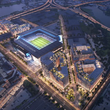 Conceptual Rendering of Willets Point Stadium