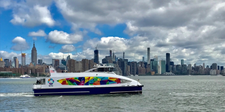 In Celebration of WorldPride, NYC Ferry Introduces the Pride Vessel