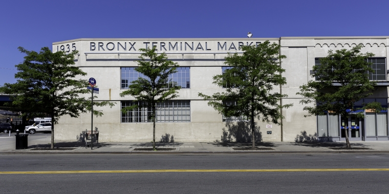 The Bronx Terminal Market. Photo by NYCEDC.