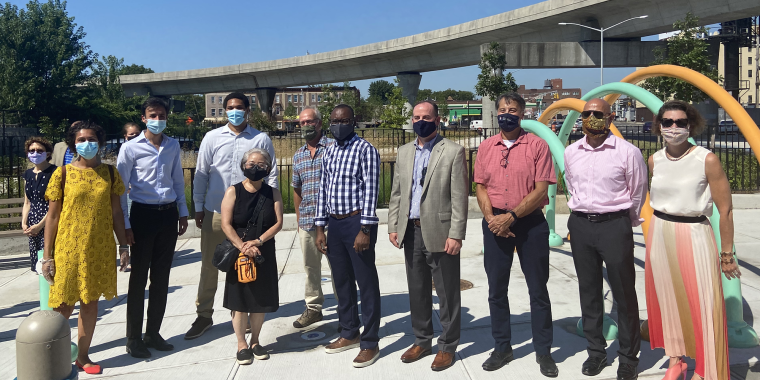 NYCEDC, NYC Parks, and DOT Celebrate Completion of Atlantic Avenue Extension Project and Unveil New Gateway Park in Downtown Jamaica