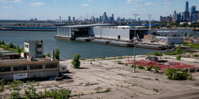 The South Brooklyn Marine Terminal in Sunset Park, where the EDC is planning offshore wind infrastructure