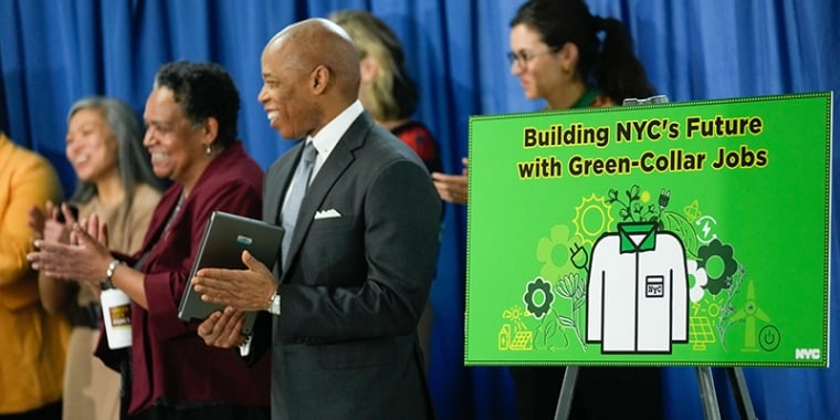 Mayor Adams Unveils Ambitious Plan to Make New York City Leader in &#039;Green-Collar&#039; Jobs