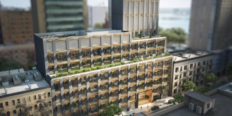 Rendering of the exterior of Iron Horse Labs