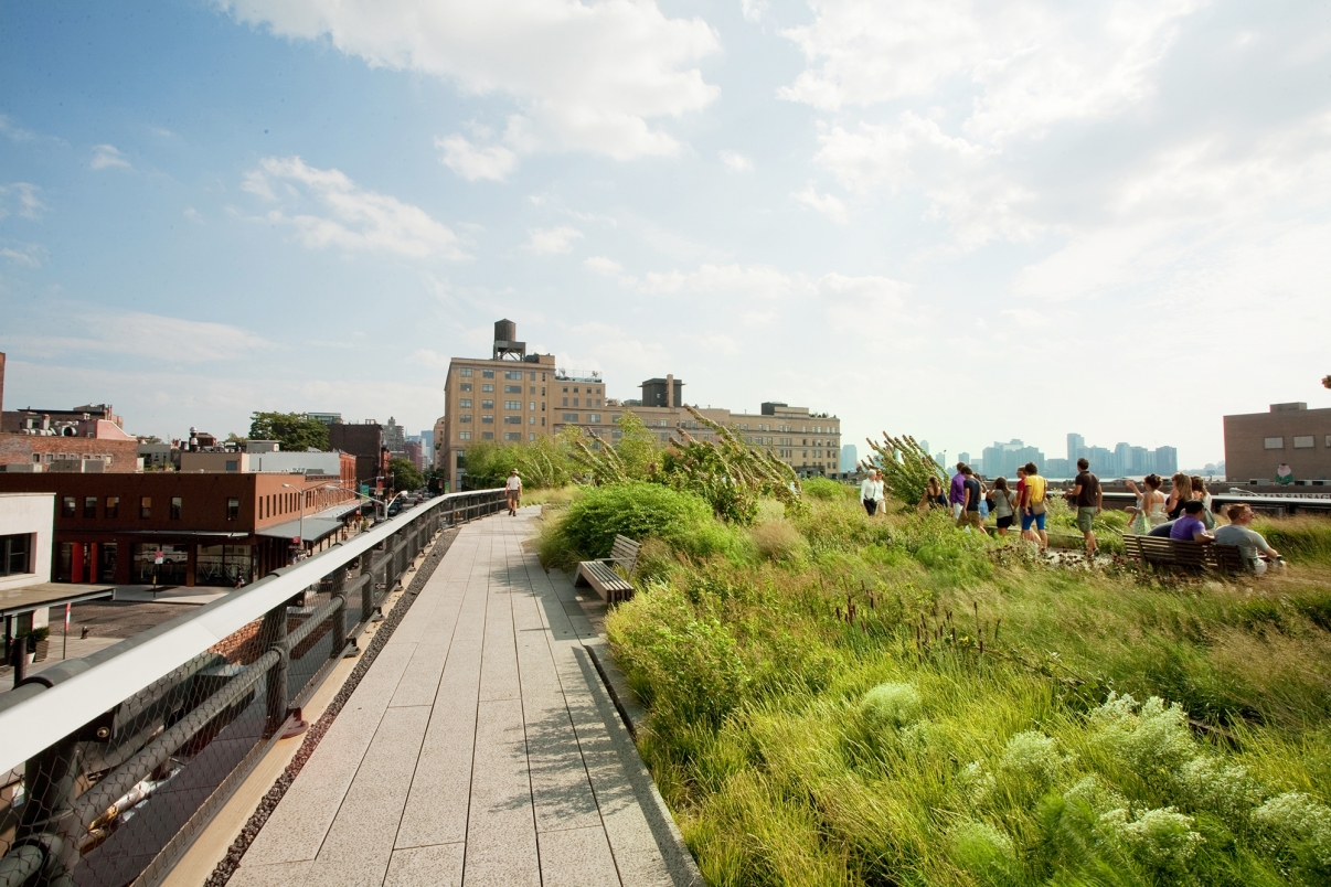 The High Line. Photo by Will Steacy/NYC and Company.