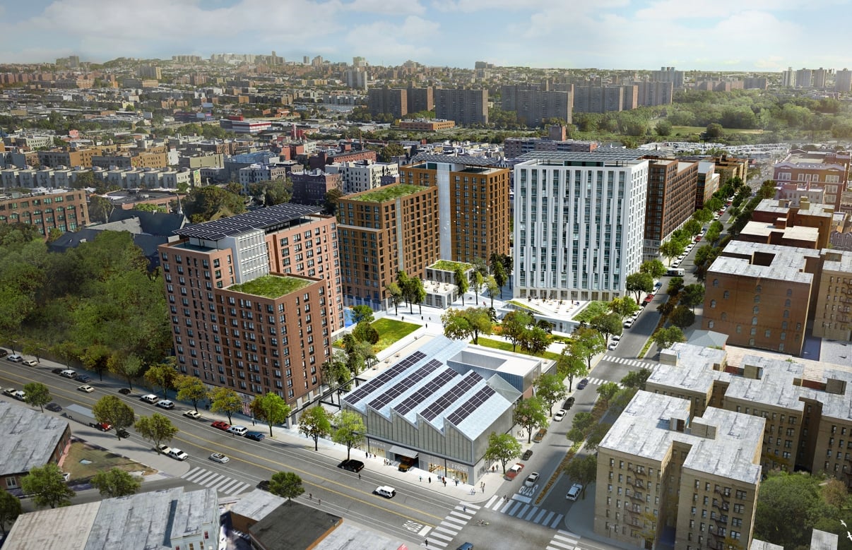 Spofford Redevelopment, Rendering by Gilbane-Development-Company