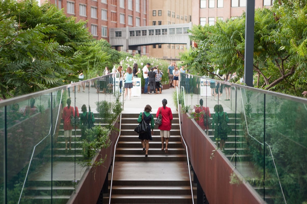 High Line Park in New York 