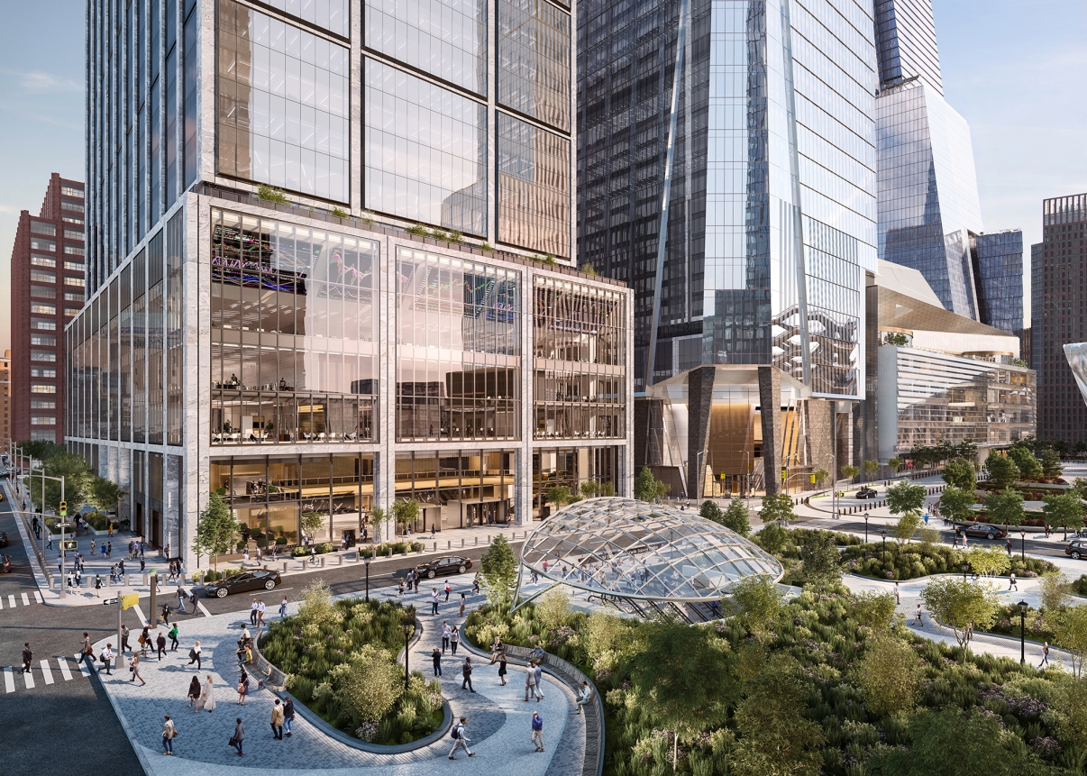 Hudson Yards. Visualization by Related Oxford. Hudson Yards. Visualization by Related Oxford.
