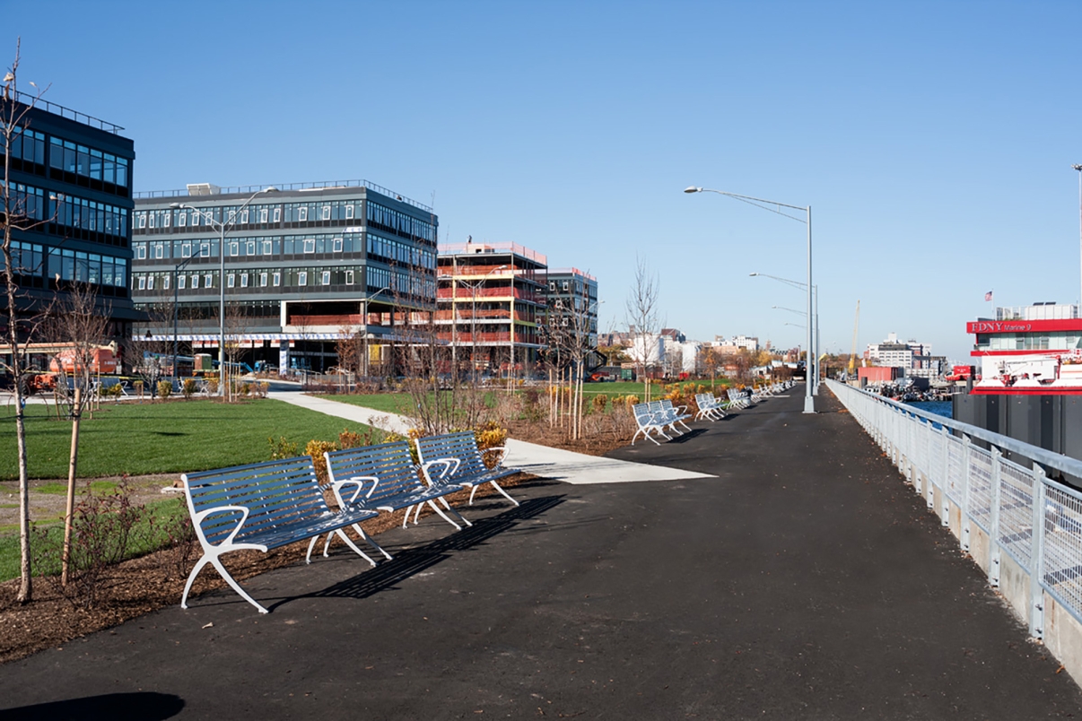 New Stapleton Waterfront. Photo by John Bartelstone/NYCEDC. New Stapleton Waterfront. Photo by John Bartelstone/NYCEDC.