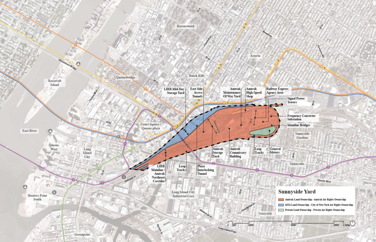 Sunnyside Yard Map Sunnyside Yard Map
