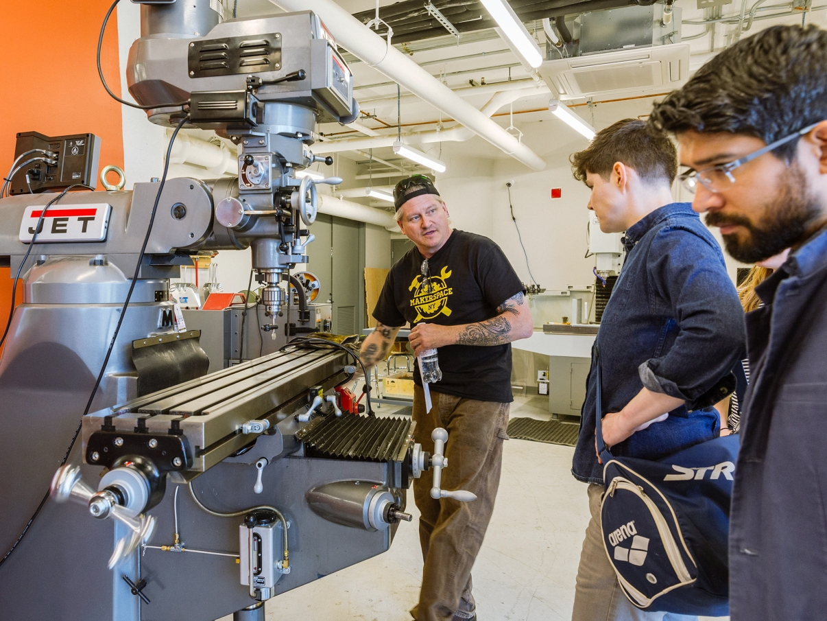BAT Makerspace. Photo by Kreg Holt/NYCEDC. BAT Makerspace. Photo by Kreg Holt/NYCEDC.