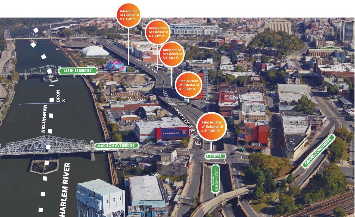 Lower Concourse Exterior Street Infrastructure Plan