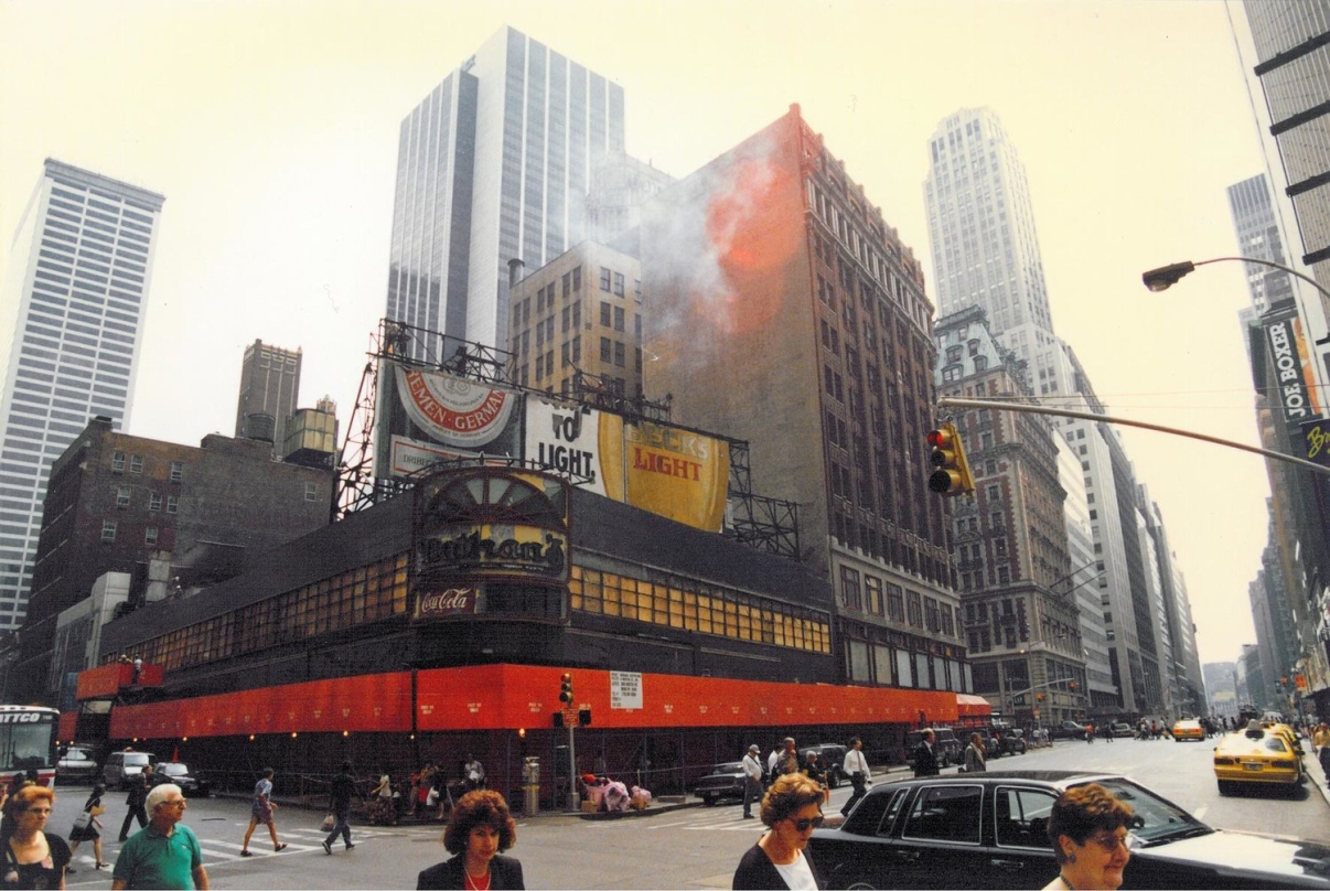 Site Twelve of the 42nd Street Development Project, which the Durst Organization would transform into 4 Times Square. Image: The Durst Organization. Site Twelve of the 42nd Street Development Project, which the Durst Organization would transform into 4 Times Square. Image: The Durst Organization.
