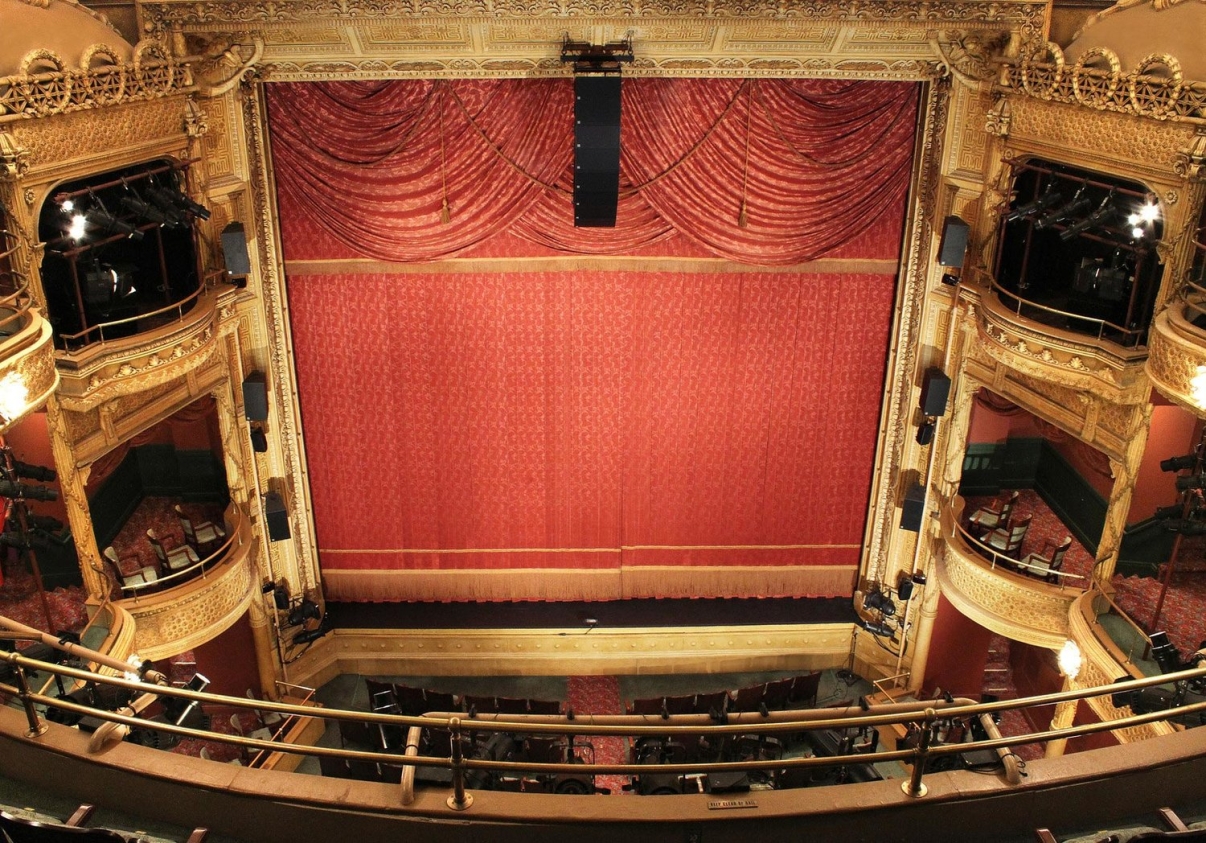View from the balcony of the New Victory Theatre. Image: New 42nd Street.