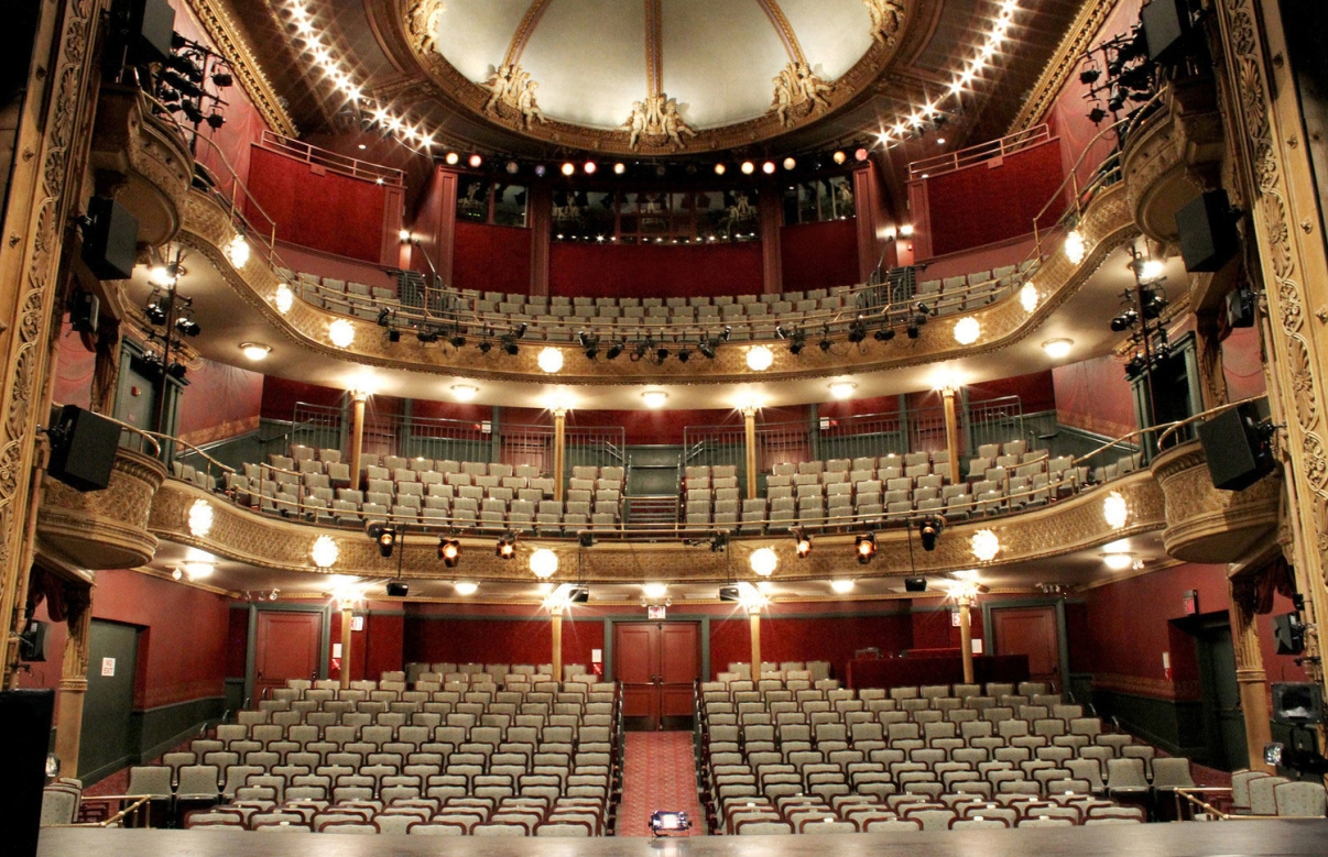 View from the stage of the New Victory Theater. Image: New 42nd Street. View from the stage of the New Victory Theater. Image: New 42nd Street.