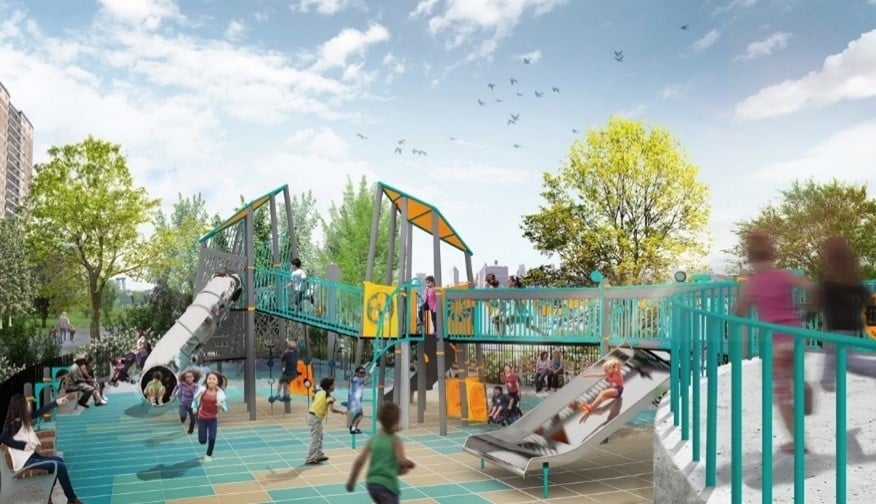 Press Release - Pier 42 Playground Rendering - Image