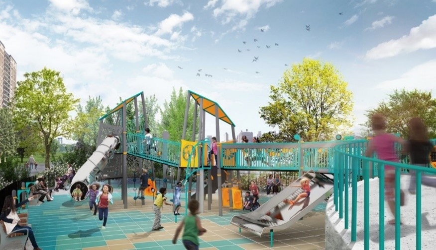 Press Release - Pier 42 Playground Rendering - Image Press Release - Pier 42 Playground Rendering - Image