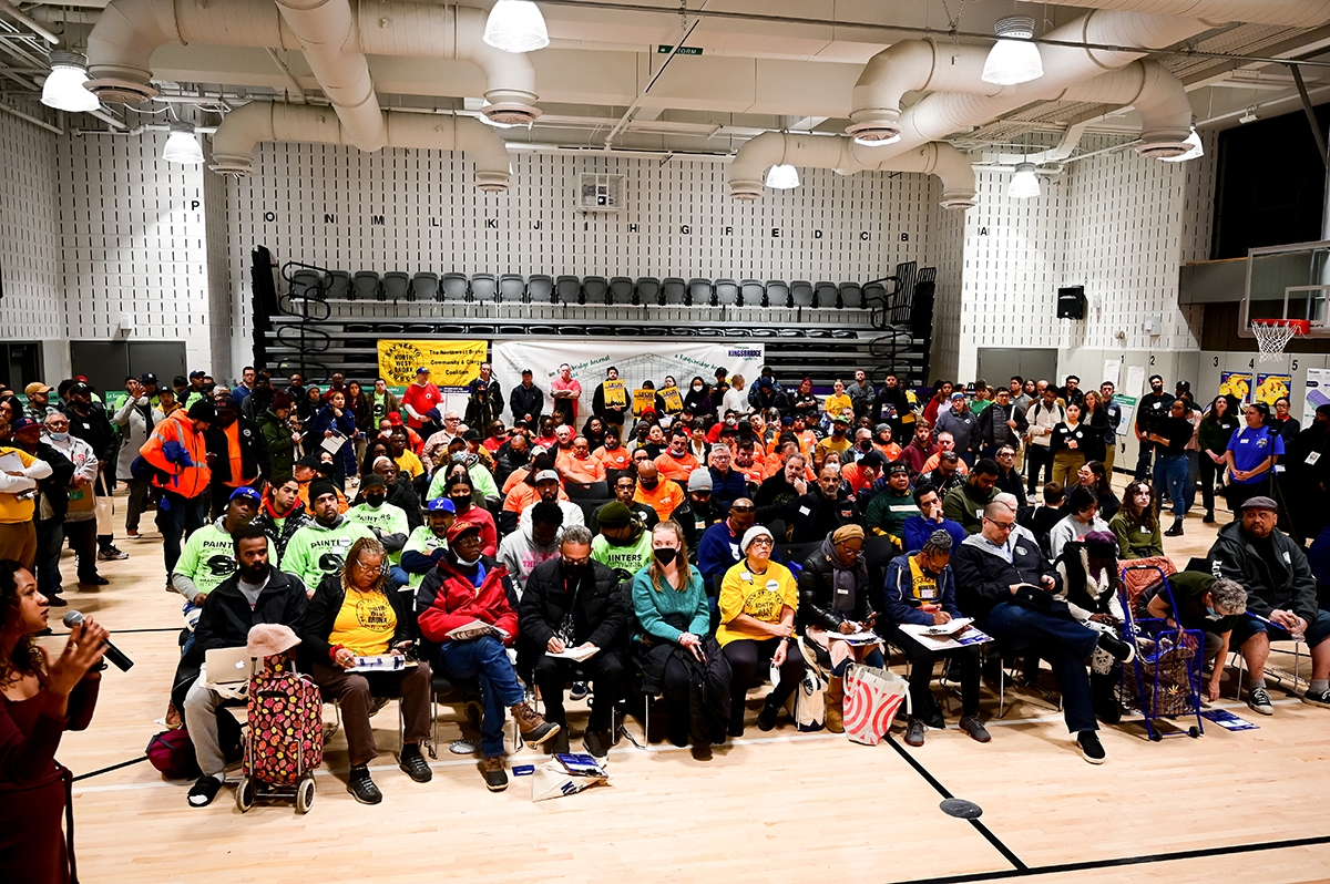 Audience at second Public Workshop