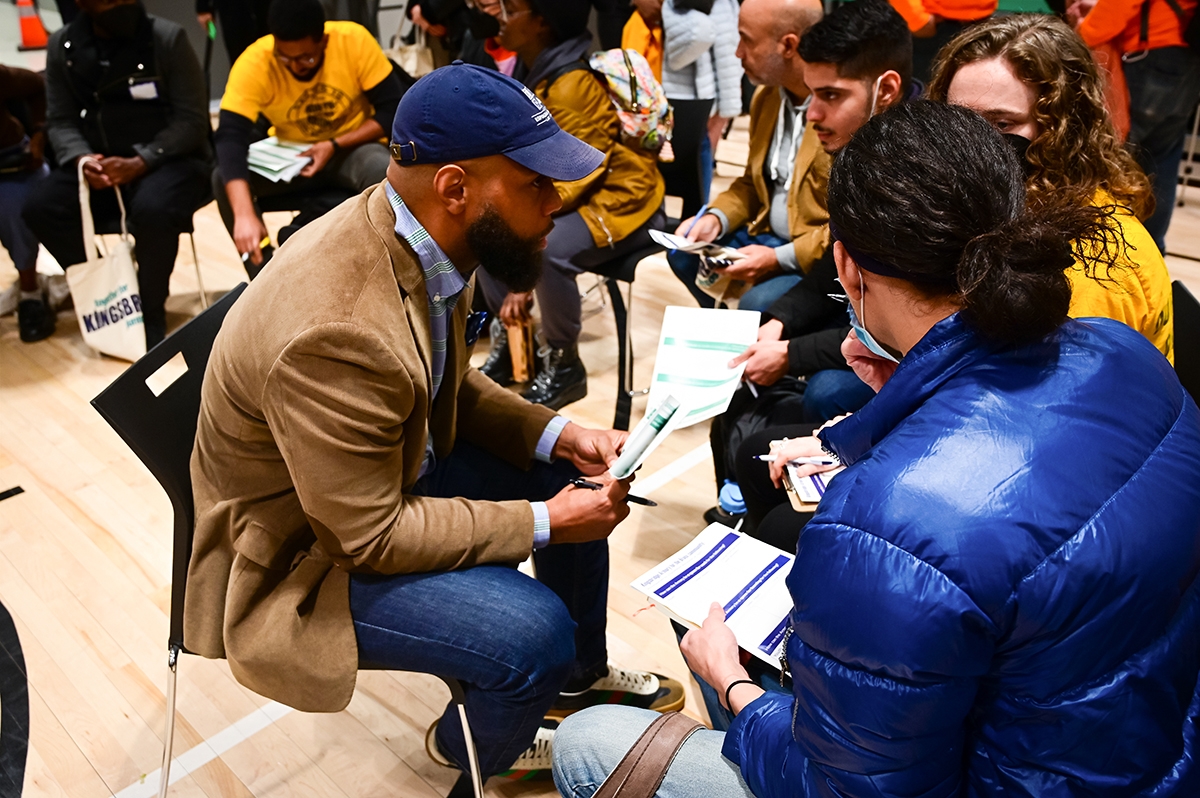 The second workshop gave the public an opportunity to plan for the Armory’s future