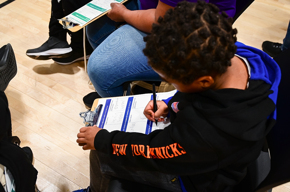 The second workshop gave the public an opportunity to plan for the Armory’s future