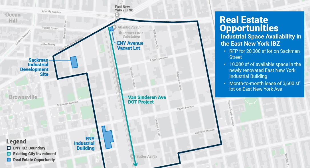 Broadway Junction Real Estate Opportunities Map