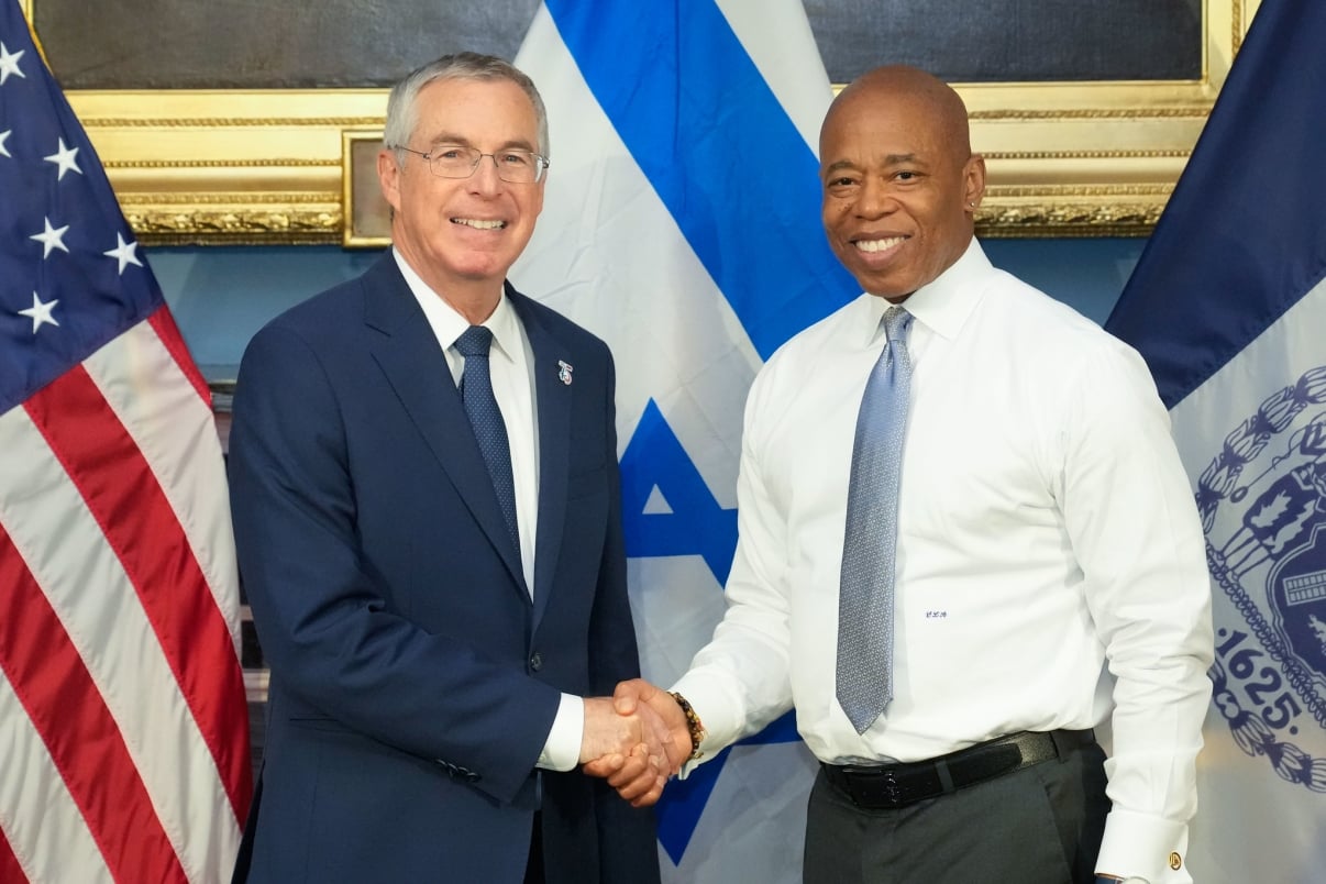 Eric Adams and the Israel Ambassador