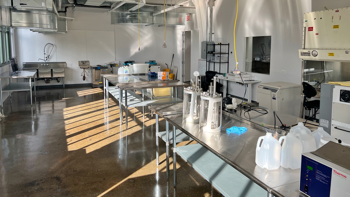 Aanika Biosciences fermentation lab