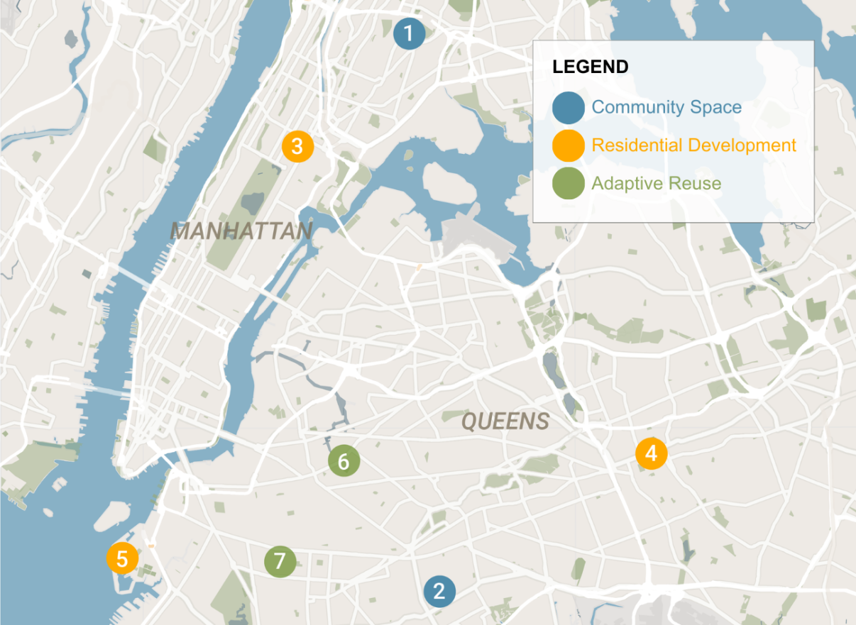 Mass Timber project map