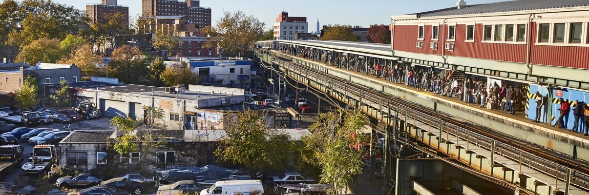 Broadway Junction. Photo by John Muggenborg/NYCEDC. Broadway Junction. Photo by John Muggenborg/NYCEDC.