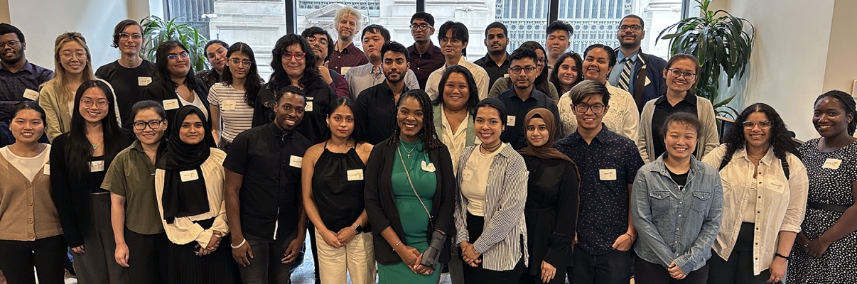 Group of interns at Blackstone Launchpad